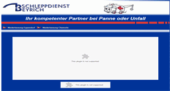 Desktop Screenshot of abschleppdienst-beyrich.de